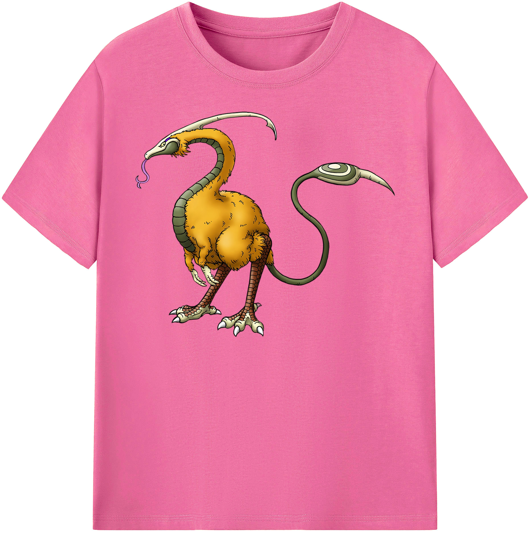 （画像用） ドラゴンクエスト Doragon Kuesuto Dragon Quest レディースカジュアルプリントTシャツ（綿100％）
